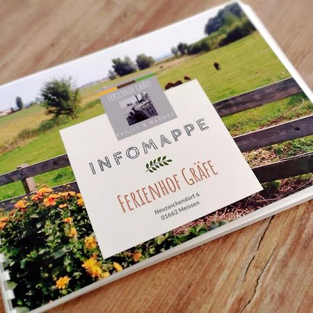 Ferienhof Graefe - 3-Seiten Hof Mit Grossem Garten, Pool & Sauna Meißen Zewnętrze zdjęcie