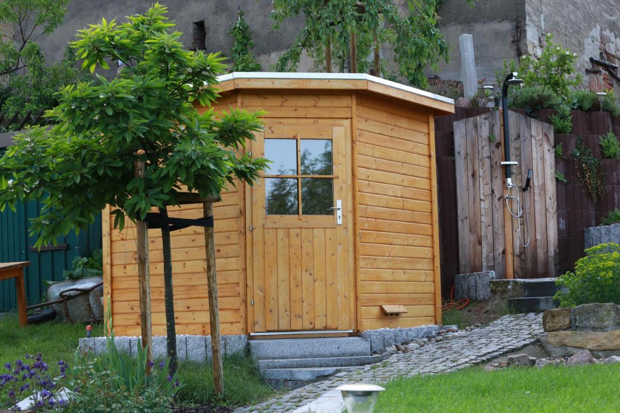 Ferienhof Graefe - 3-Seiten Hof Mit Grossem Garten, Pool & Sauna Meißen Zewnętrze zdjęcie